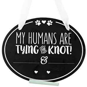 Pearhead Pet Wedding Announcement chalkboard